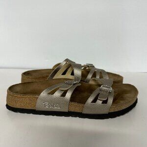 Birkenstock Birkis Moorea Granada Rhinestone Buckle Strap Sandals Womens 7